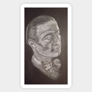 Rudolph Valentino Sticker